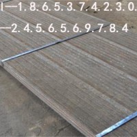 明弧堆焊工艺8+6碳化铬双金属合金耐磨板